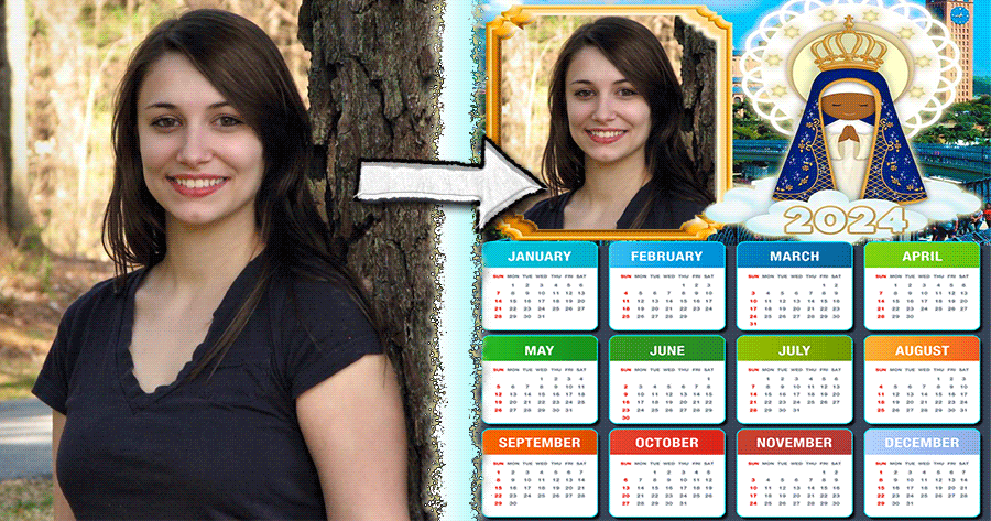 Praise Our Lady Of Guadalupe With This Calendar Frame