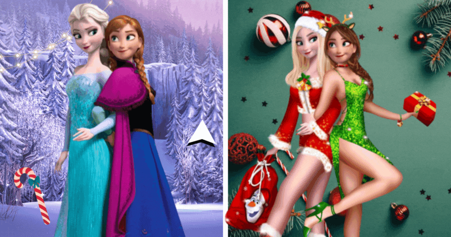 Ready For A Christmas Glow Up That Reflects Your Magic In The Style Of Disney Princesses? 🎄
