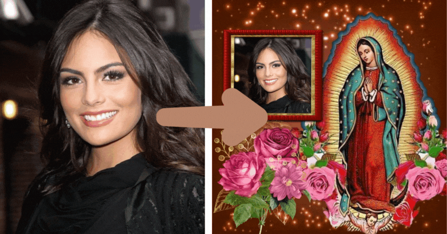 Add Your Photo In Day Of The Virgin Of Guadalupe Frame