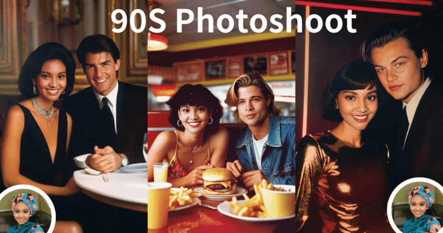 Tạo Bộ Ảnh Nghệ Sĩ 90s Của Bạn Miễn Ph&iacute;