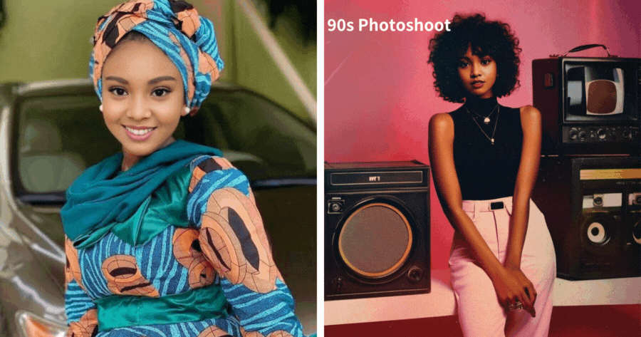 T&ugrave;y chỉnh Buổi chụp ảnh &yacute; 90s của bạn miễn ph&iacute;!