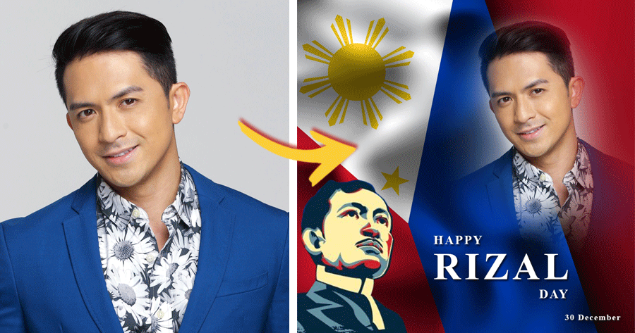 Add Your Photo For Philippines Rizal Day With Flag Frame!