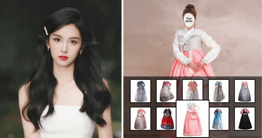 Ajoutez une photo pour s&eacute;lectionner votre Hanbok pr&eacute;f&eacute;r&eacute;&nbsp;!