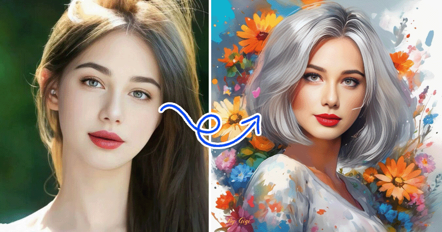 Turn Your Photo Into A Watercolor Art Portrait!