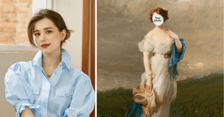 Dessinez votre art de la peinture &agrave; l'huile vintage gratuitement!