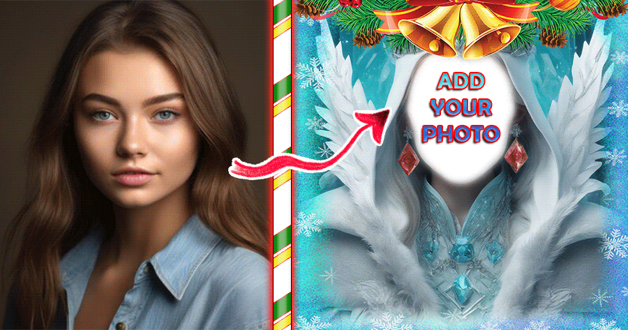 Pose As The Christmas Princess With Magical Filter! 👸