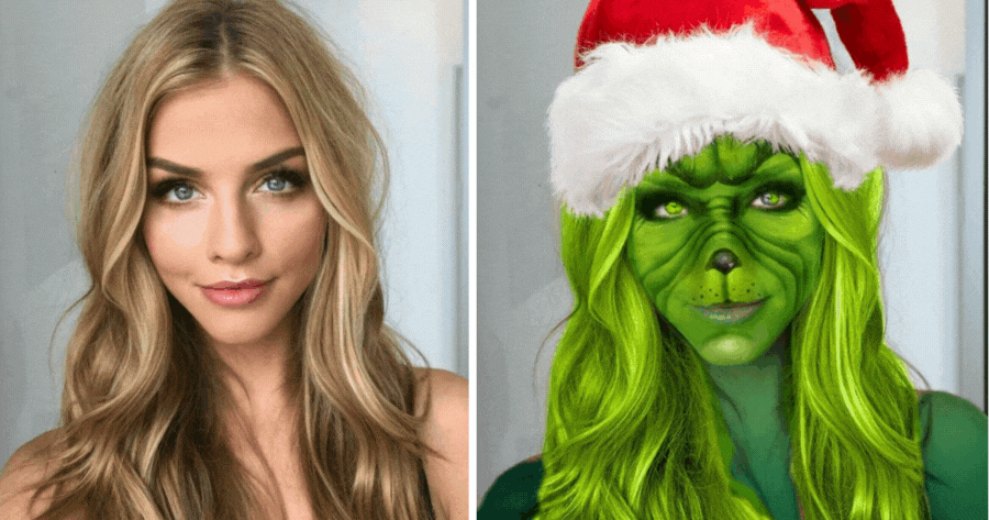 Obtenez votre maquillage Grinch en un clic!