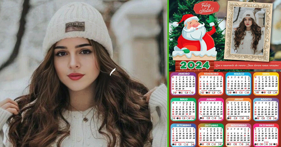 📆 Add Your Photo For Free To Christmas Calendar 2024!