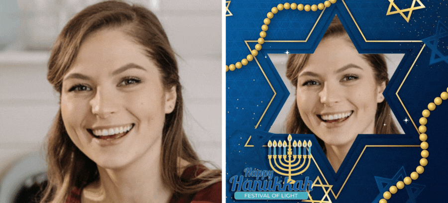 Hanukkah Sameach | Add Your Photo Here To Celebrate This Holiday 🕎