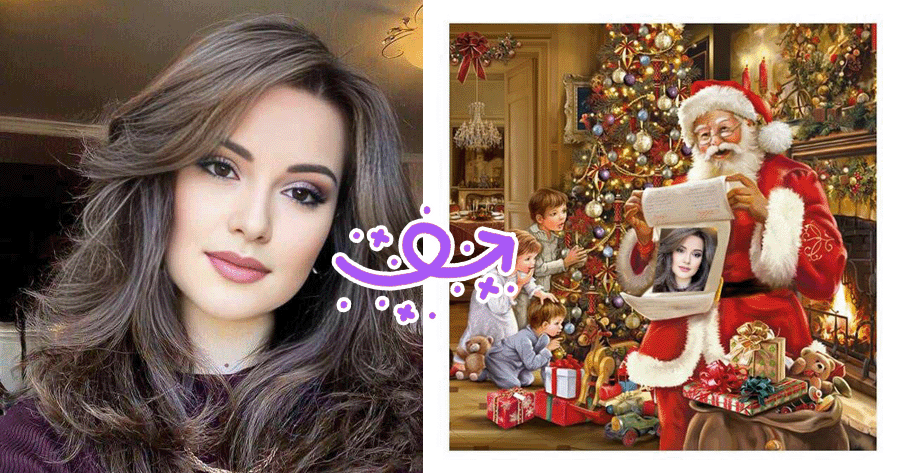 Create Your Christmas Eve Photo With Santa Claus!