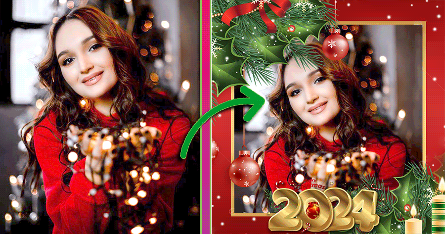 Capture The Joy Of Christmas 2024 With The Wreath🎄