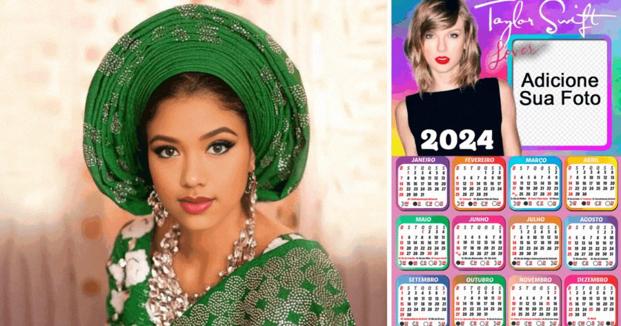 Crie sua foto de calend&aacute;rio 2024 com sua estrela favorita!