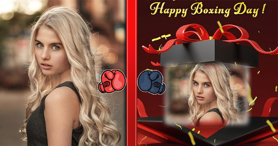 Punch Up The Cheer With Boxing Day Frame 🥊