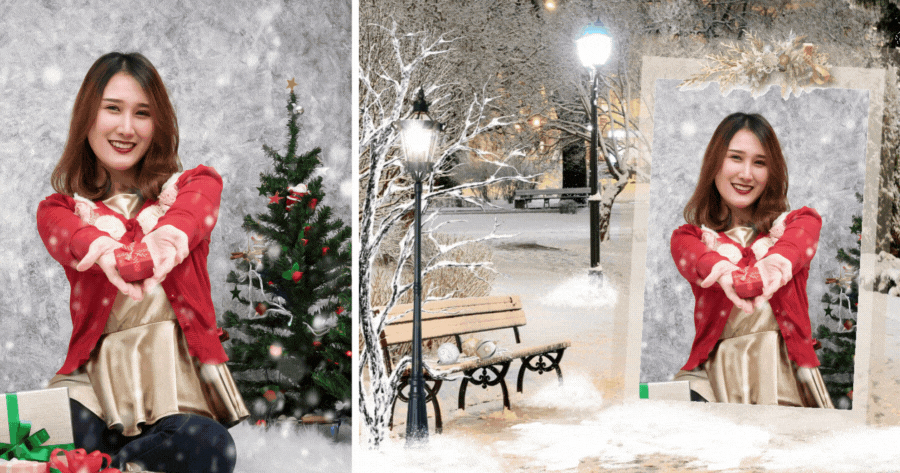 Upload Photos! Enjoy Christmas Eve For Free