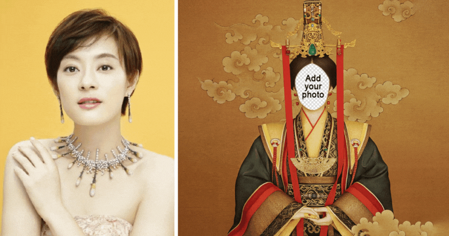 H&atilde;y thử với vẻ ngo&agrave;i của Ho&agrave;ng hậu trong cung điện!