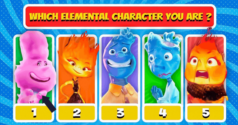 Which Elemental Character Are You?