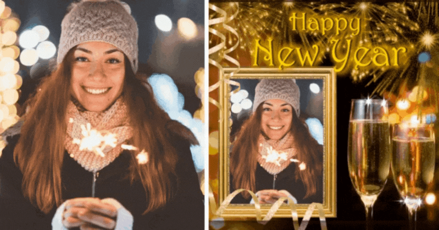 Generate Your New Year Photo Frame In Just One Click!