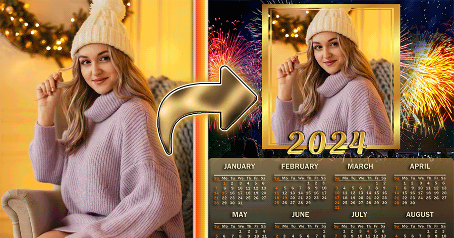 Celebrate Each Month Of 2024 With Personalized Calendar