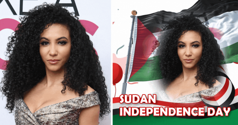 Make Your Flag Photo To Celebrate Sudan Independence Day!