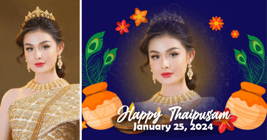 Craft Your Festive Thaipusam Photo Frame!