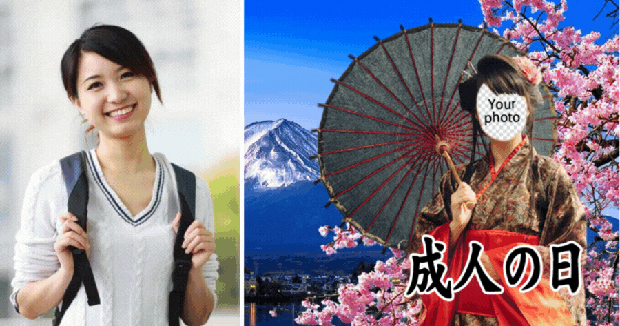 Create Your Kid's Kimono Photo To Celebrate Coming Of Age Day