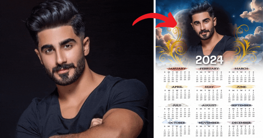 Generate Muslim Style Calendar Photos For You!