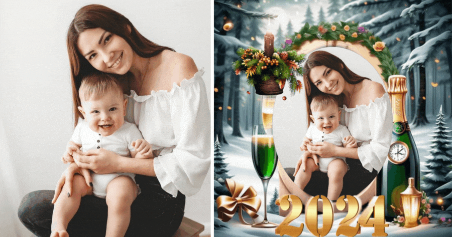 💕 Crie seu Retrato de Fam&iacute;lia para Celebrar 2024!