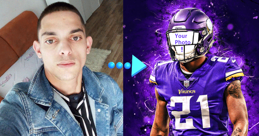 無料であなたのNFLvikingsルックを生成してください