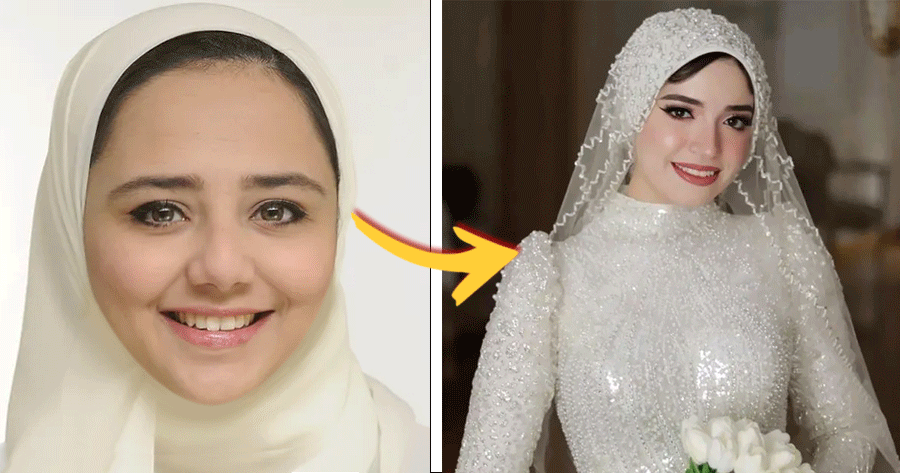 ارتدي فستان زفاف مصري جميل!