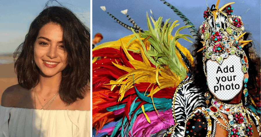 🎉 Como voc&ecirc; ficaria em uma fantasia de carnaval do Rio? Gerado Agora!