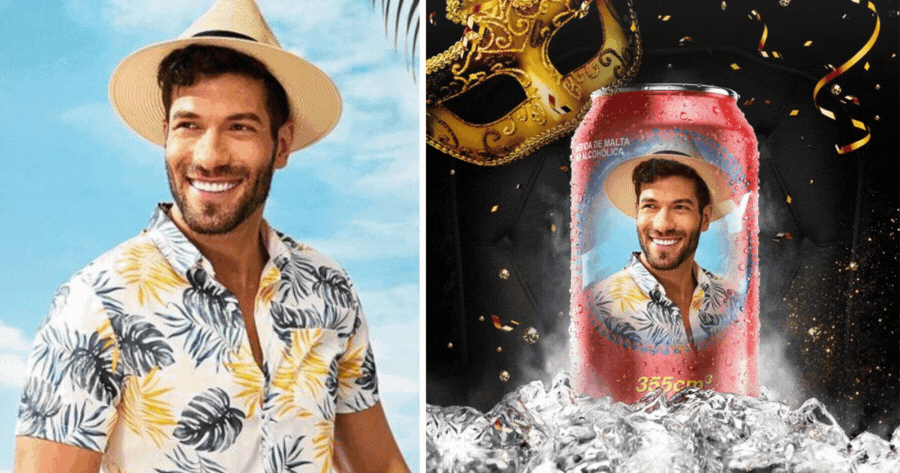 Personalize suas fotos de cerveja do Mardi Gras online gratuitamente!