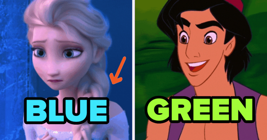 Pick Some Disney Characters And We'll Guess Your Eye Color