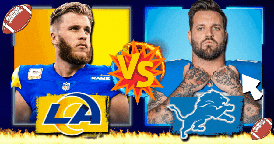 Rams Vs. Lions | Choose Your Team In The NFL And Celebrate The Emotion Of Each Game 🎉🏈