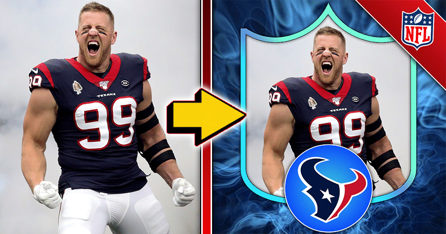 Support & Cheer For Houston Texans | NFL Frame