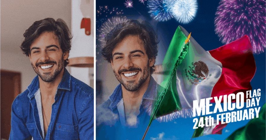 Customize Your Facebook Avatar To Celebrate Mexico Flag Day!