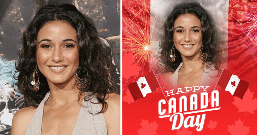 🎉 Add Your Photo To Celebrate The National Flag Of Canada Day 2024!