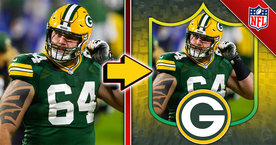 Support & Cheer For Green Bay Packers | NFL Frame