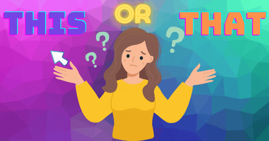 It's Time For A Good Game Of "This Or That"