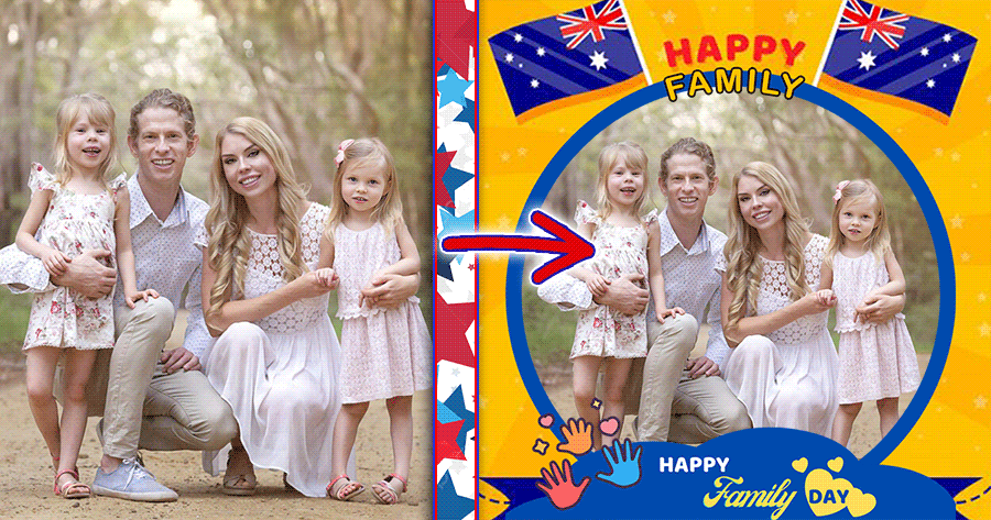 Show Your Love On Australian Family Day