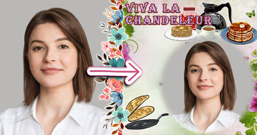 Cherish La Chandeleur With Our Festival Frame!