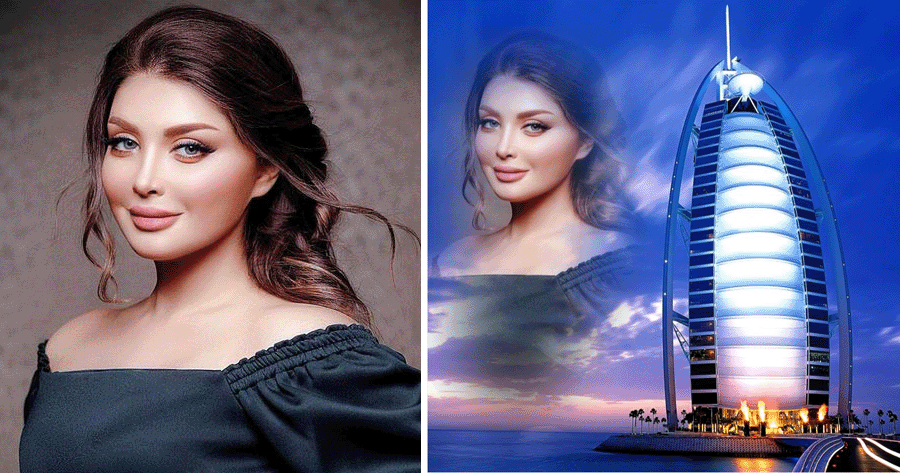 Let's Travel To Dubai  | Famous Burj Al Arab Photo Frame