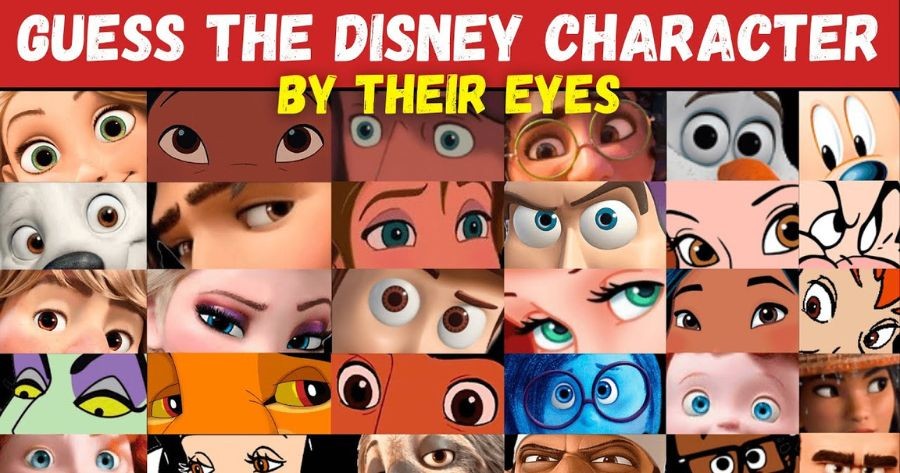 Guess Disney Characters By Their Eyes &ndash; Can You?