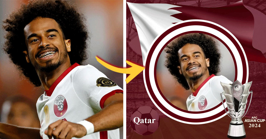 احصل على صورتك في كأس آسيا AFC لتدعم قطر!