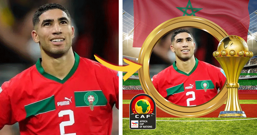 !قم بإطار صورتك لدعم المغرب في كأس الأمم الأفريقية