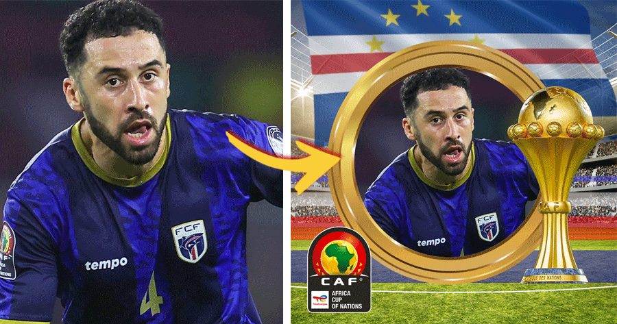 Enquadre sua foto para apoiar Cabo Verde na Copa da &Aacute;frica!