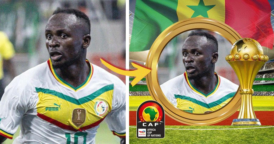 Frame Your Photo To Support Senegal At Africa Cup Of Nations!