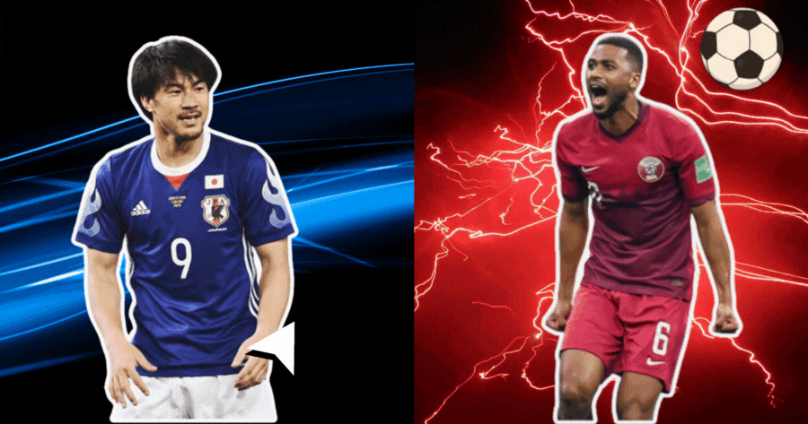 Epic Battle Japan Vs. Qatar | Decide Your Loyalty And Encourage Your Team With Passion ⚽🔥