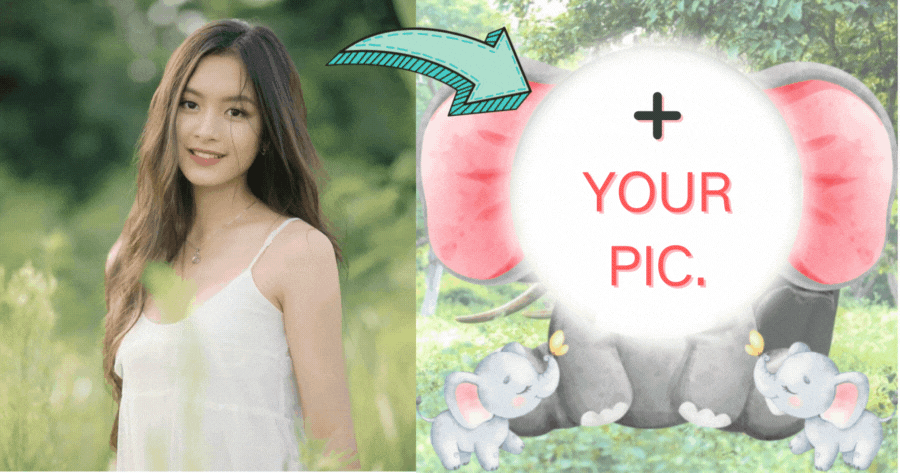 Celebrate Elephant Festival With This Photo Frame ！🐘