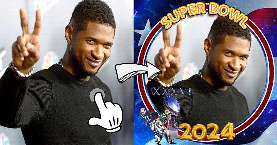 Create Your 2024 Super Bowl Commemorative Photo Frame For Free