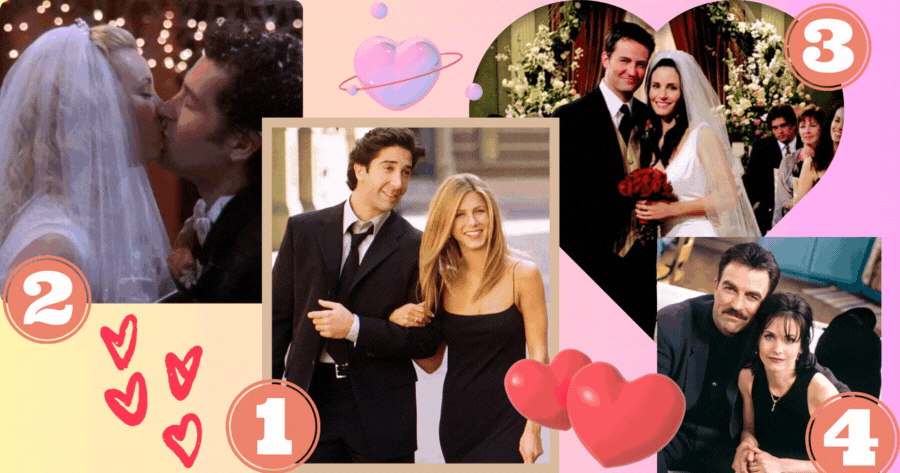 Quem &eacute; o seu casal favorito em FRIENDS?